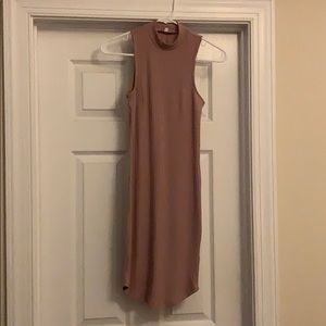 Sleeveless knit dress